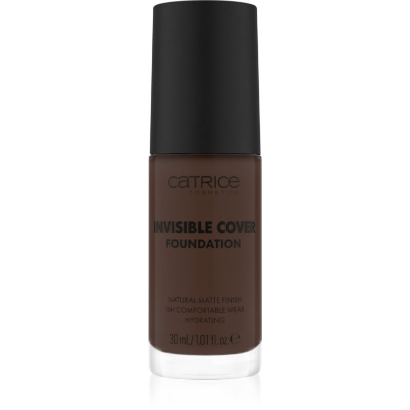 Catrice Invisible Cover Foundation течен покривен фон дьо тен с матиращ ефект цвят 092C 30 мл.