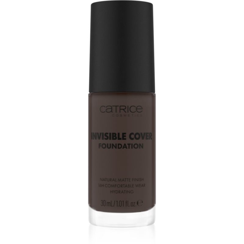 Catrice Invisible Cover Foundation течен покривен фон дьо тен с матиращ ефект цвят 097N 30 мл.