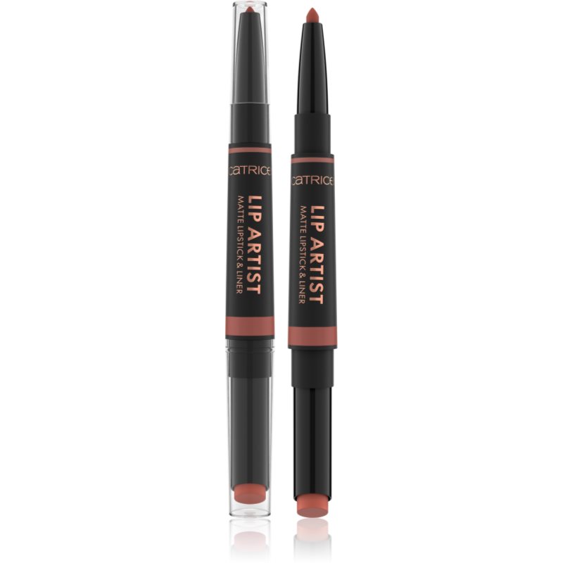 Catrice Lip Artist Matte Lipstick & Liner червило + молив за устни с матиращ ефект цвят 030 Best Friends Forever 1.74 гр.
