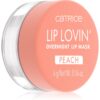 Catrice Lip Lovin' хидратираща маска за устни за нощ цвят 030 Feelin' Peachy 4 гр.