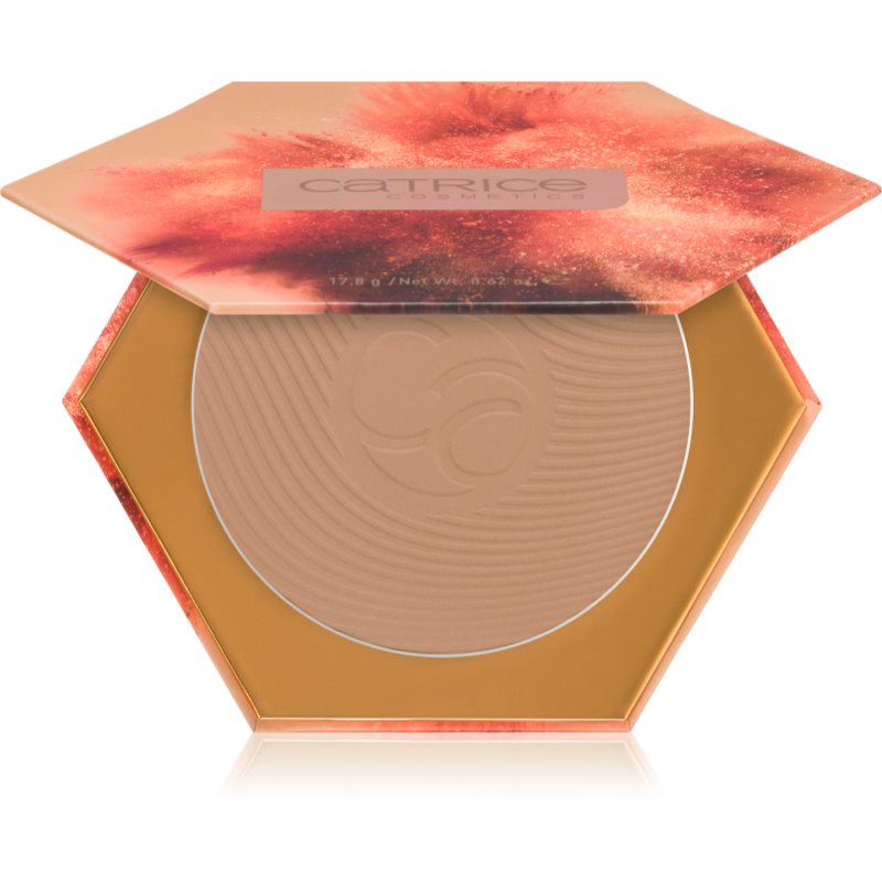 Catrice Maxi Bronzing Powder бронзираща пудра цвят 010 Light Bronze 17