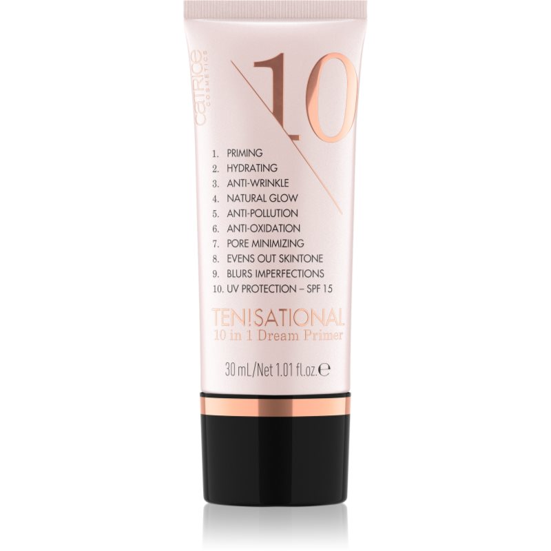 Catrice Ten!sational основа под фон дьо тен SPF 15 цвят TEN!SATIONAL 10 IN 1 DREAM PRIMER 30 мл.