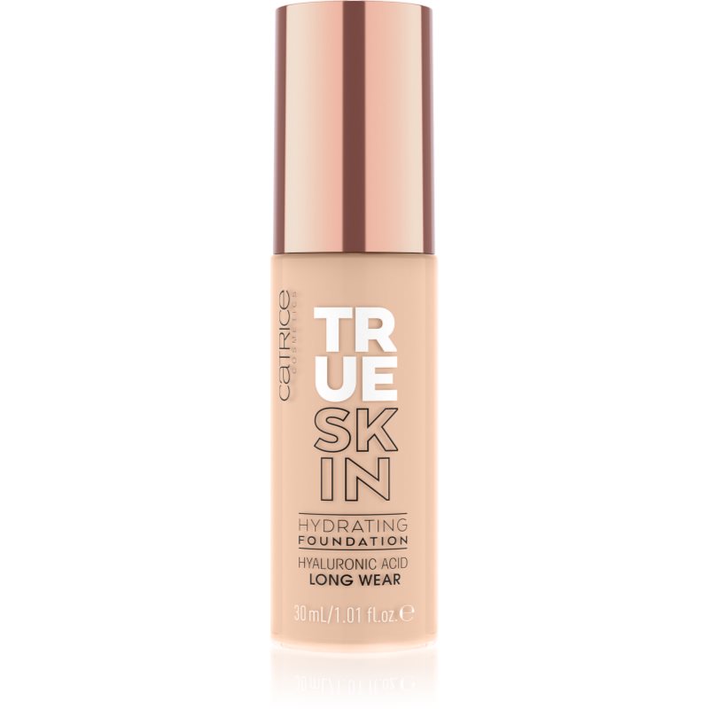 Catrice True Skin естествено покриващ хидратиращ фон дьо тен цвят 007 Cool Nude 30 мл.