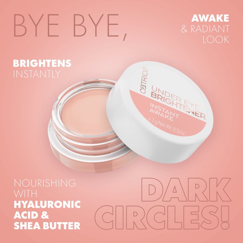 Catrice Under Eye Brightener озарител против тъмни кръгове под очите цвят 020 Warm Nude 4.2 гр. на ниска цена