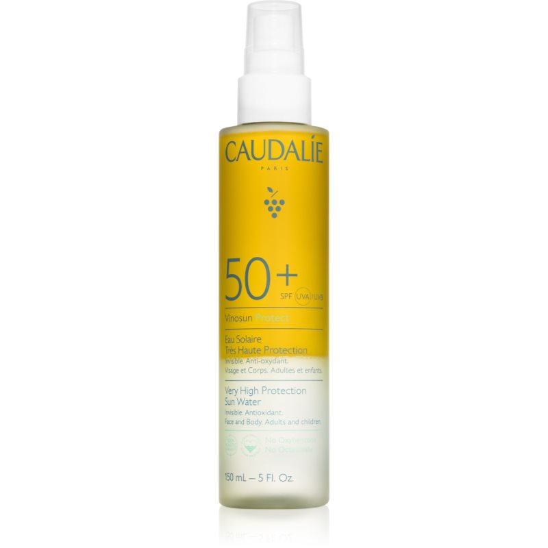 Caudalie Vinosun хидратираща двуфазова мъгла с масло с антиоксидантен ефект SPF 50+ 150 мл.