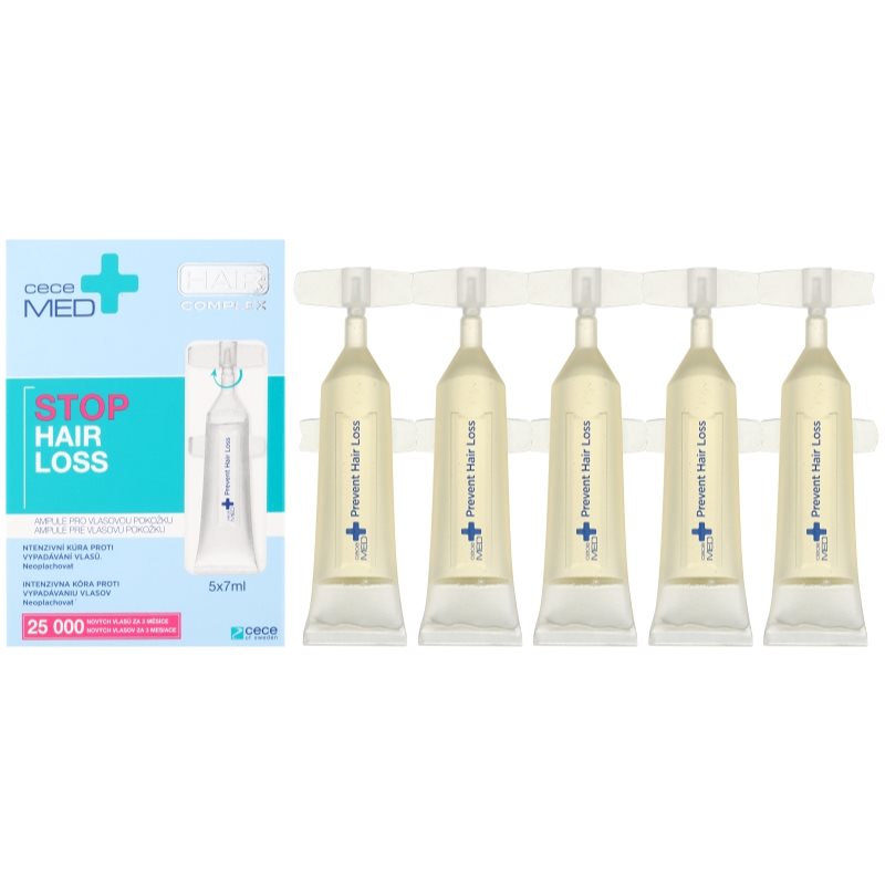 Cece of Sweden Cece Med Hair Loss Интензивна грижа против косопад 5 x 7 мл.