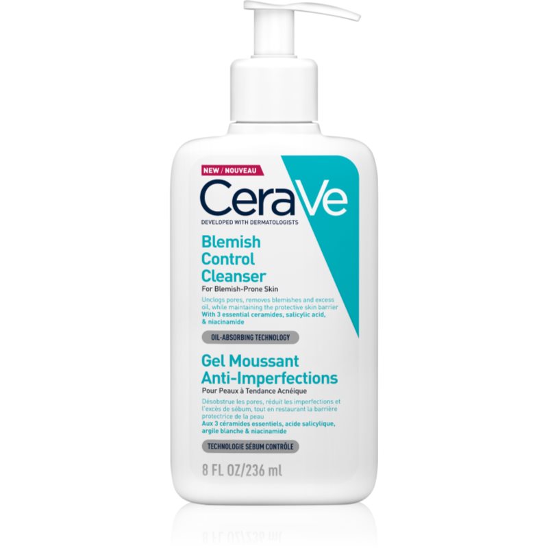 CeraVe Blemish Control почистващ гел против несъвършенствата на акнозна кожа 236 мл. на ниска цена