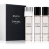 Chanel Bleu de Chanel тоалетна вода пълнител за мъже 3x20 мл.