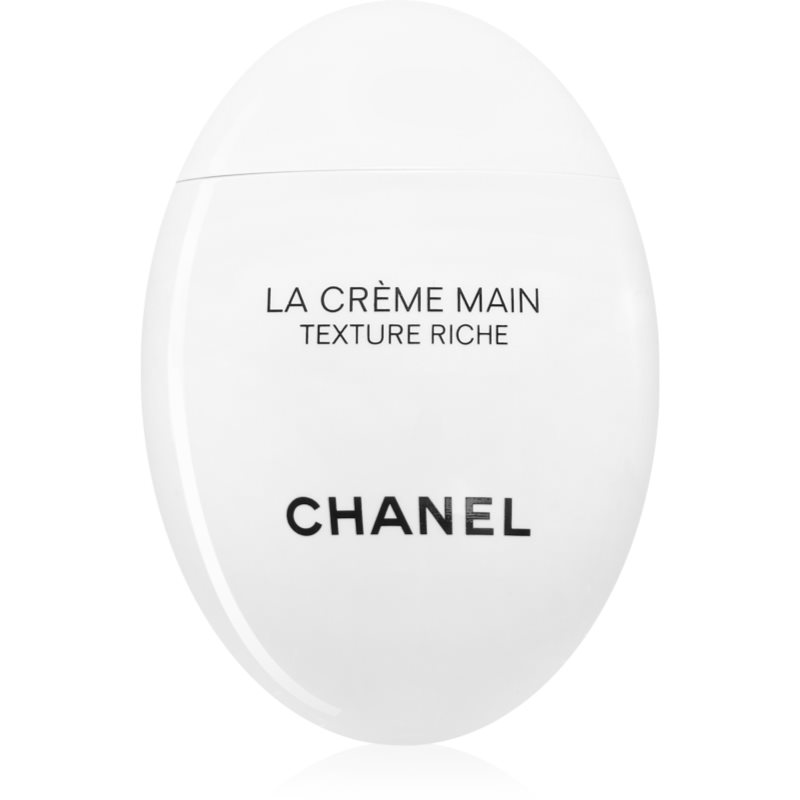 Chanel La Crème Main Riche нощен подхранващ и озаряващ крем за ръце 50 мл.