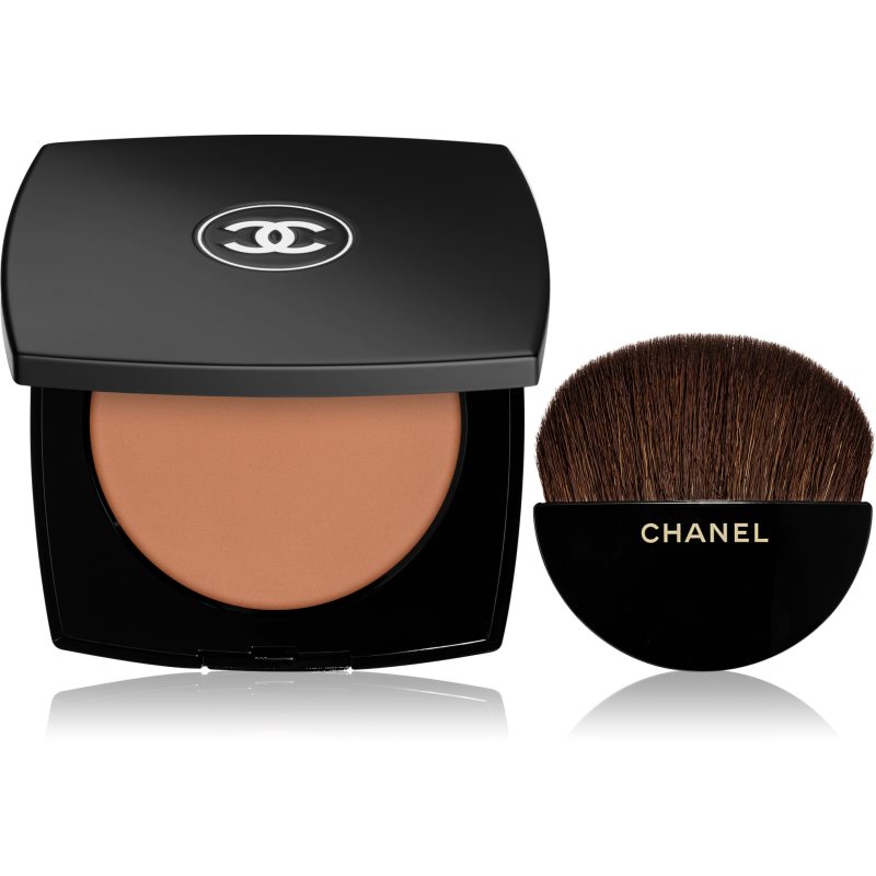 Chanel Les Beiges Healthy Glow Sheer Powder нежна пудра за озаряване на лицето цвят B60 12 гр.