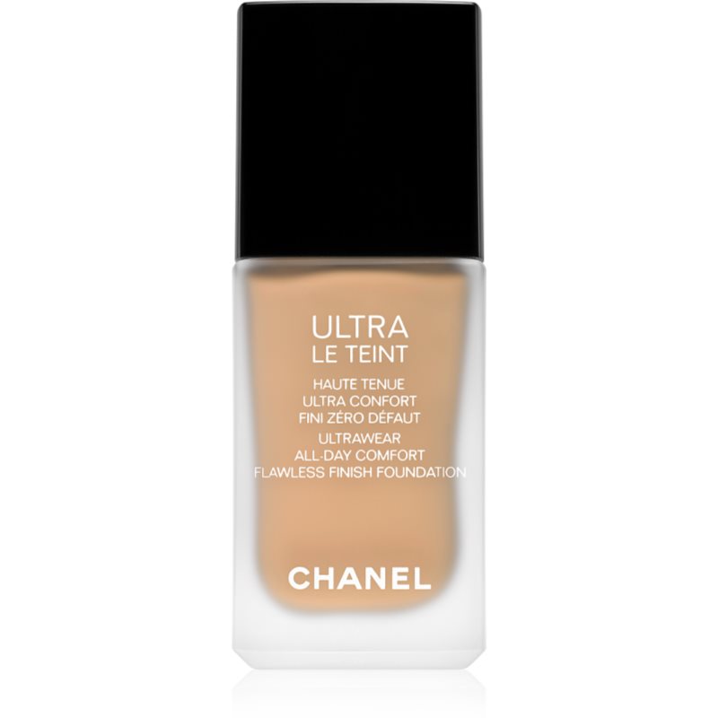 Chanel Ultra Le Teint Flawless Finish Foundation дълготраен матиращ фон дьо тен да уеднакви цвета на кожата цвят B40 30 мл.