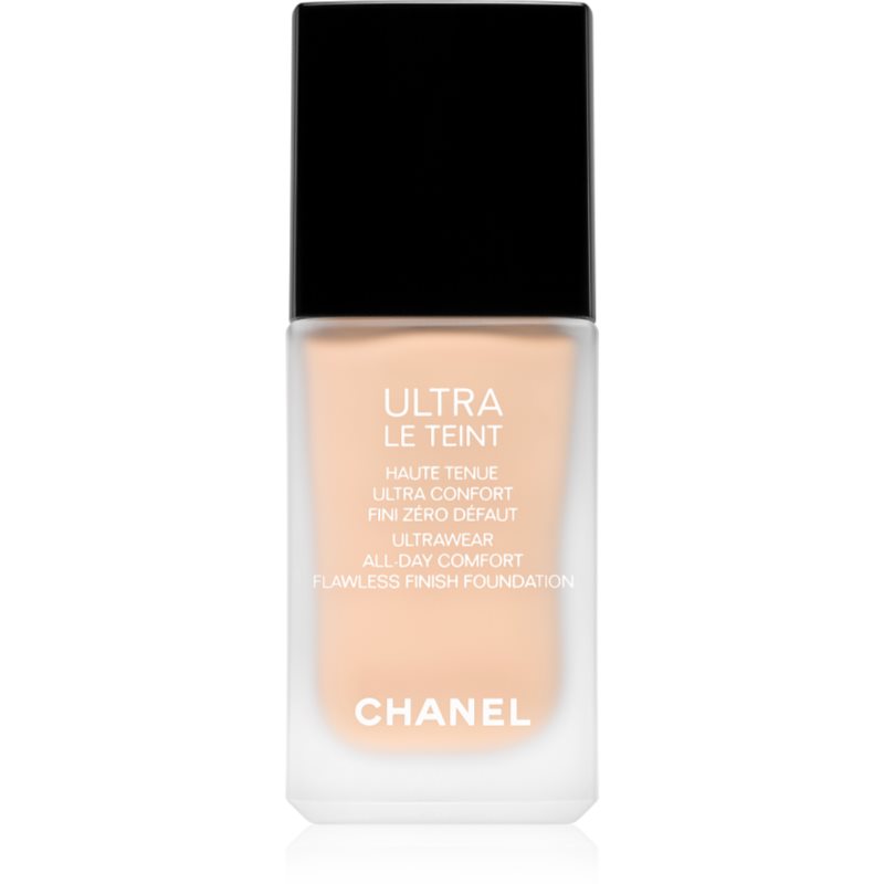 Chanel Ultra Le Teint Flawless Finish Foundation дълготраен матиращ фон дьо тен да уеднакви цвета на кожата цвят BR12 30 мл.