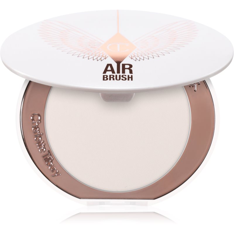 Charlotte Tilbury Airbrush Brightening Flawless Finish озаряваща компактна пудра цвят Fair Medium 9 гр.