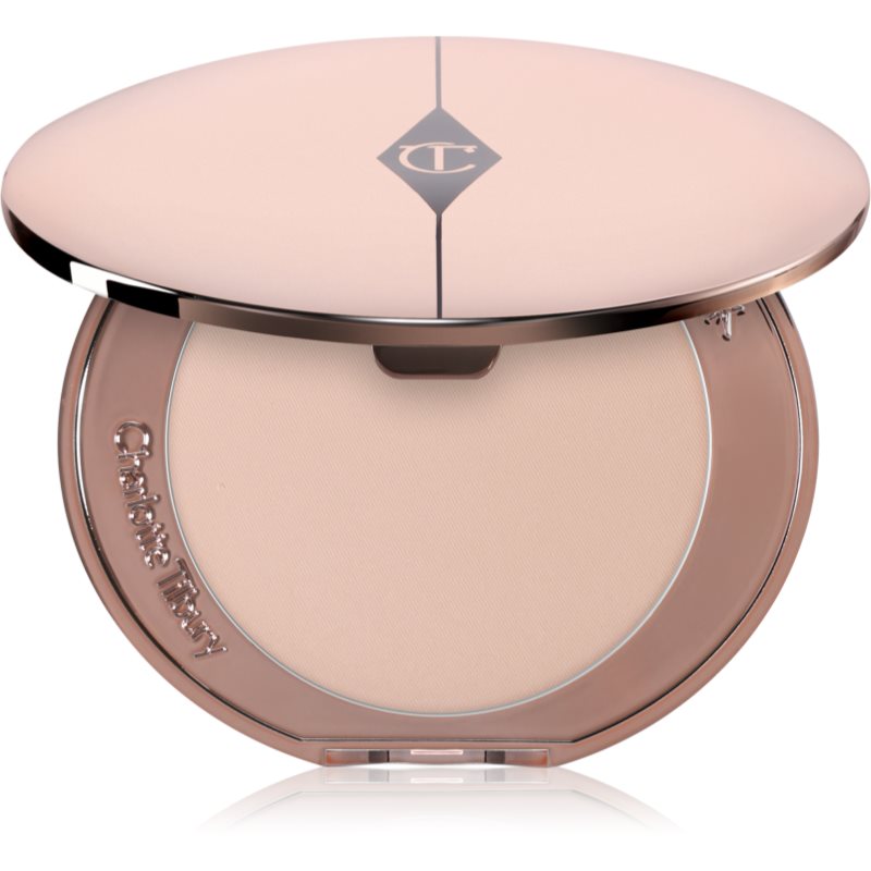 Charlotte Tilbury Airbrush Flawless Finish озаряваща компактна пудра цвят 1 Fair 8 гр.