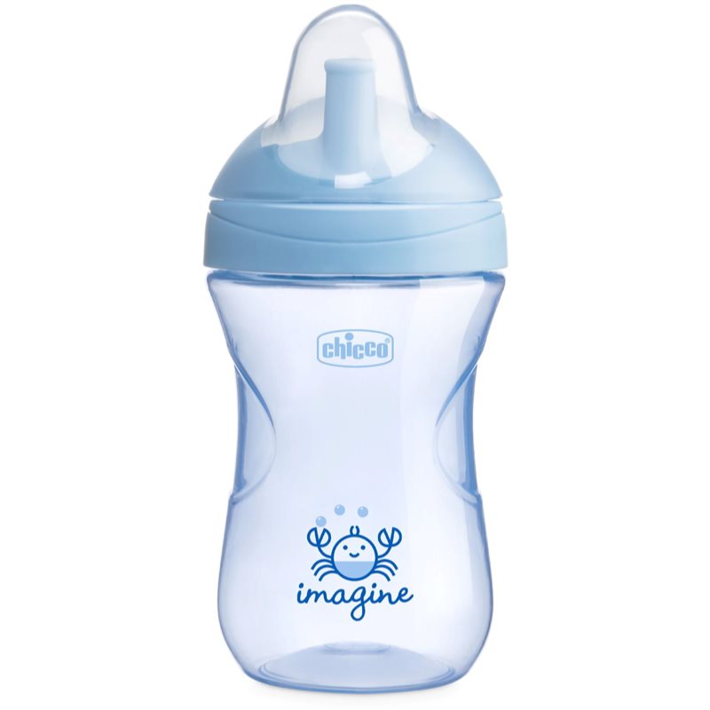 Chicco Advanced Cup Blue чаша Blue 12 m+ 266 мл.