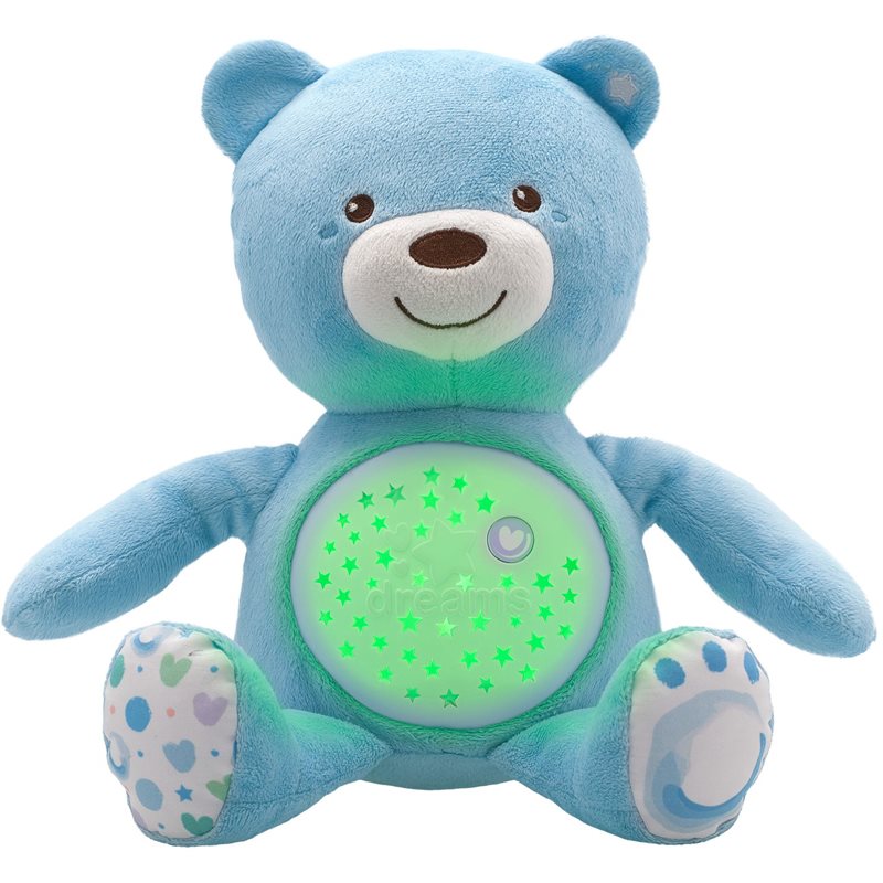 Chicco Baby Bear First Dreams проектор с мелодия Blue 0 m+ 1 бр.