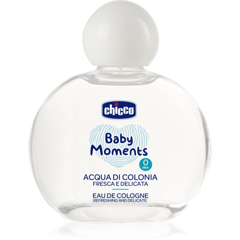 Chicco Baby Moments Refreshing and Delicate одеколон за деца от раждането им 100 мл.