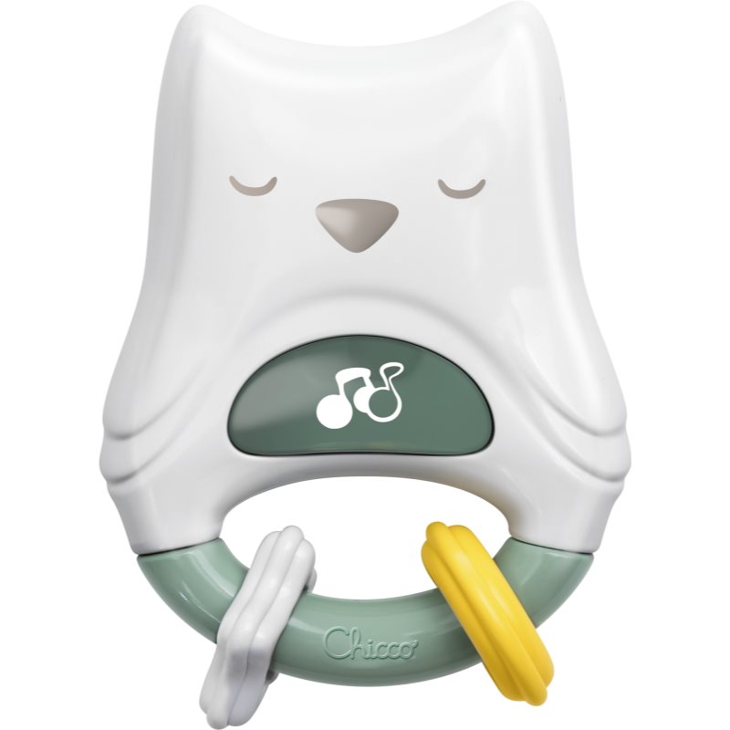 Chicco Day & Night нощна светлина с дрънкалка 2в1 Little Owl 1 бр.