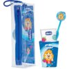Chicco Travel Set Комплект за дентална грижа Blue 3 y+ 1 бр.