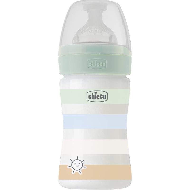 Chicco Well-being бебешко шише Blue 0 m+ 150 мл.