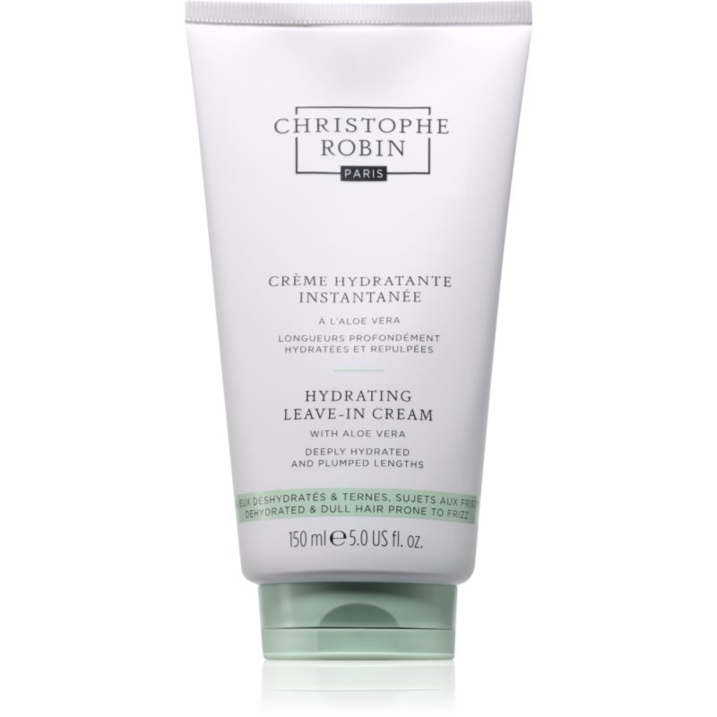 Christophe Robin Hydrating Leave in cream крем за коса за блясък за суха и крехка коса 150 мл.