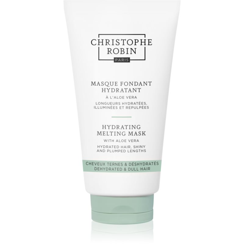 Christophe Robin Hydrating Melting Mask with Aloe Vera хидратираща маска за суха коса 75 мл.