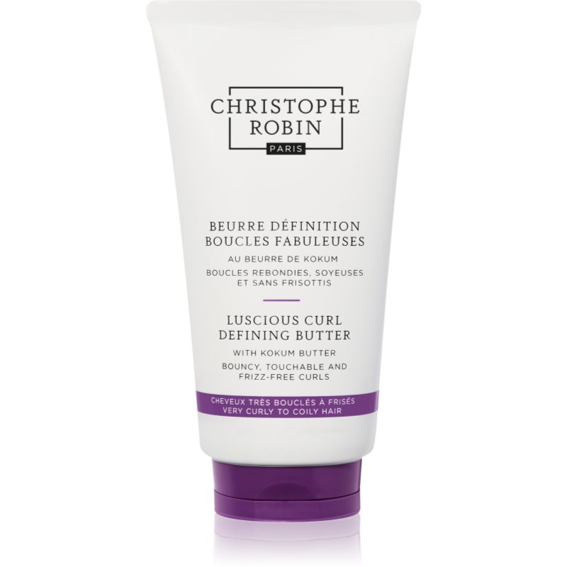 Christophe Robin Luscious Curl Defining Butter with Kokum Butter моделиращо масло за чуплива и къдрава коса 150 мл.