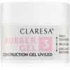 Claresa Rubber Gel Construction Gel UV/LED гел-лак за удължаване на ноктите цвят 03 12 гр.