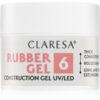 Claresa Rubber Gel Construction Gel UV/LED гел-лак за удължаване на ноктите цвят 06 12 гр.
