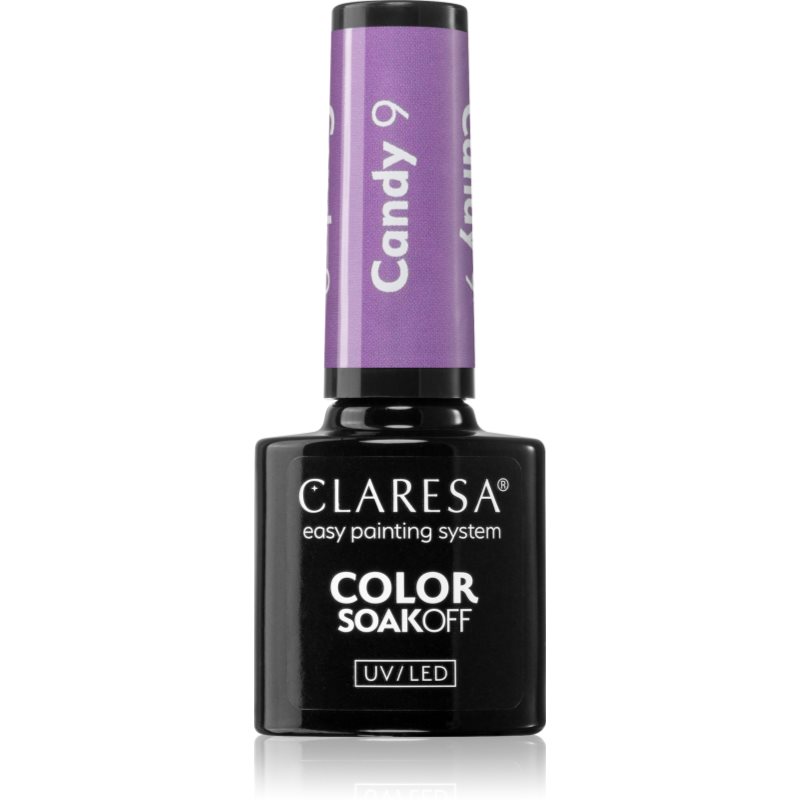 Claresa SoakOff UV/LED Color Candy гел лак за нокти цвят 9 5 гр.