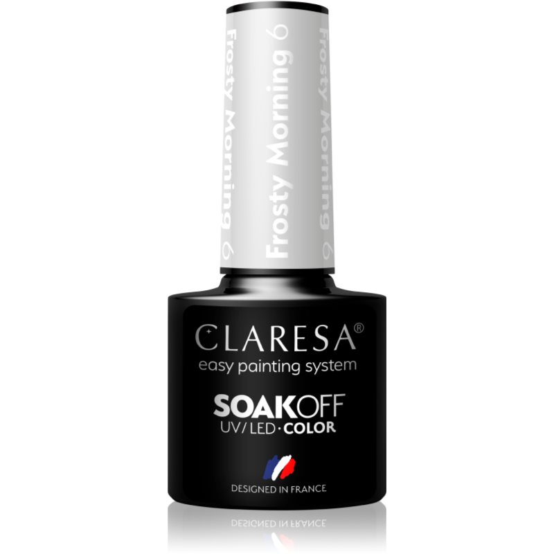 Claresa SoakOff UV/LED Color Frosty Morning гел лак за нокти цвят 6 5 гр.