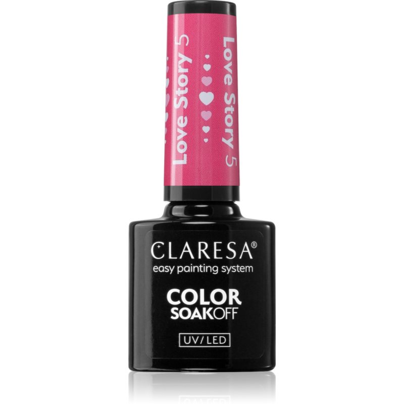 Claresa SoakOff UV/LED Color Love Story гел лак за нокти цвят 5 5 гр. на ниска цена