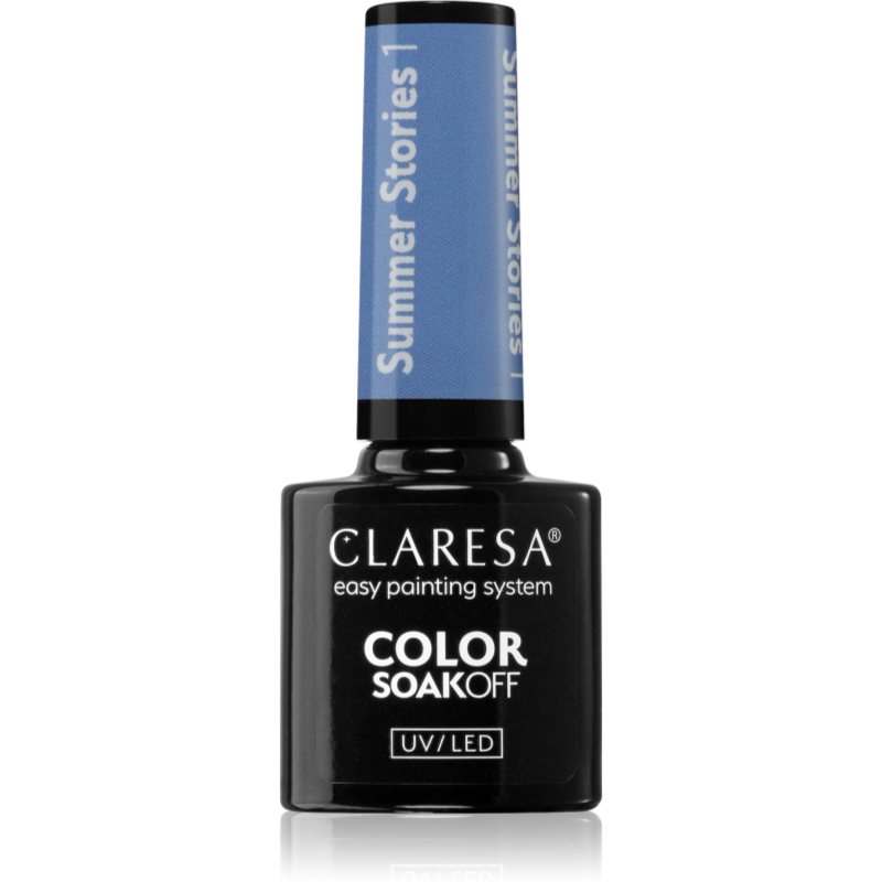 Claresa SoakOff UV/LED Color Summer Stories гел лак за нокти цвят 1 5 гр.