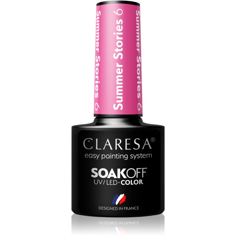 Claresa SoakOff UV/LED Color Summer Stories гел лак за нокти цвят 6 5 гр.