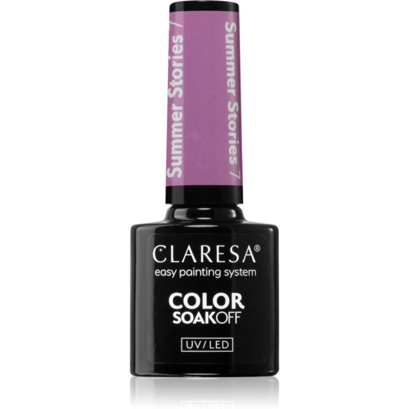 Claresa SoakOff UV/LED Color Summer Stories гел лак за нокти цвят 7 5 гр.