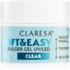 Claresa Soft&Easy Builder Gel основно гел покритие за нокти цвят Clear 12 гр.