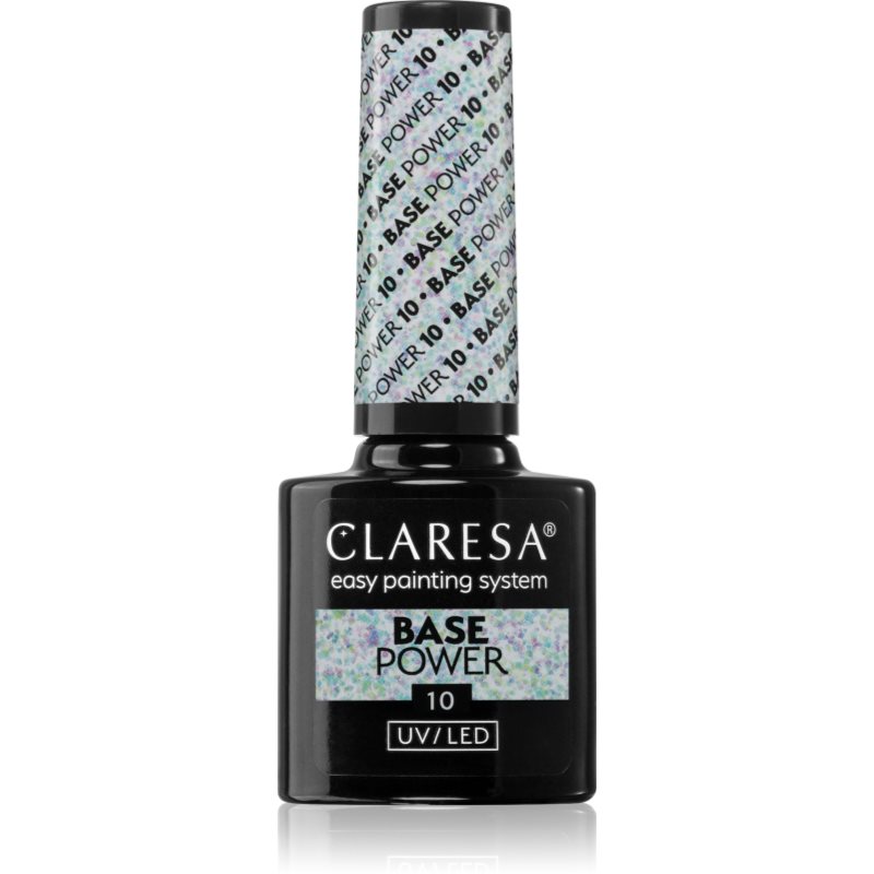 Claresa UV/LED Base Power основен лак за нокти с гел цвят 10 5 гр.