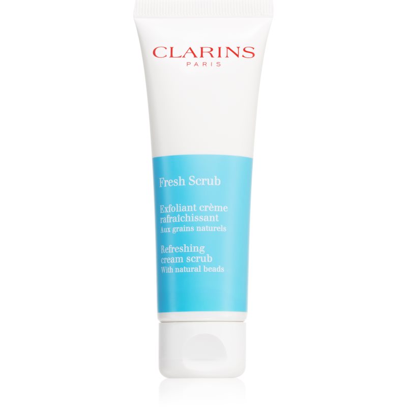 Clarins Cleansing Fresh Scrub крем-пилинг за освежаване и хидратация 50 мл.