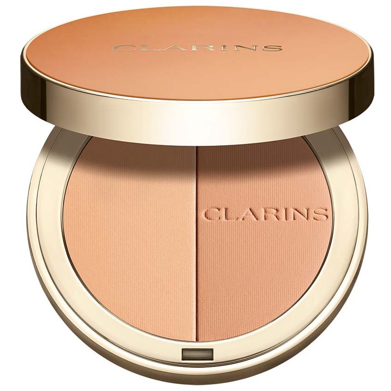 Clarins Ever Bronze Compact Powder уеднаквяваща тена компактна пудра цвят 01 10 гр.