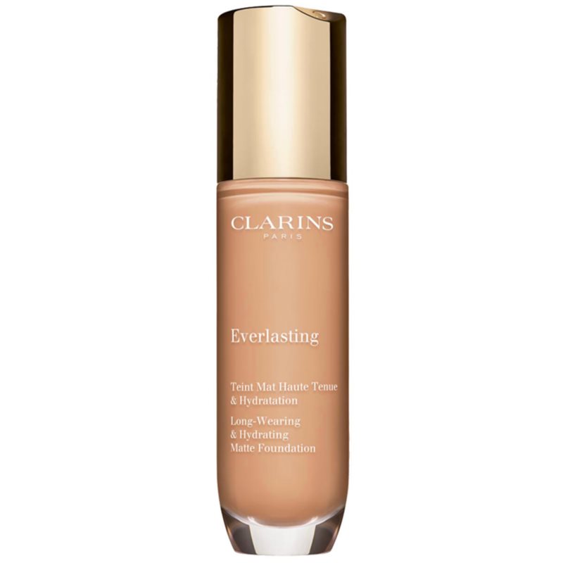 Clarins Everlasting Foundation дълготраен фон дьо тен с матиращ ефект цвят 107C - Beige 30 мл.