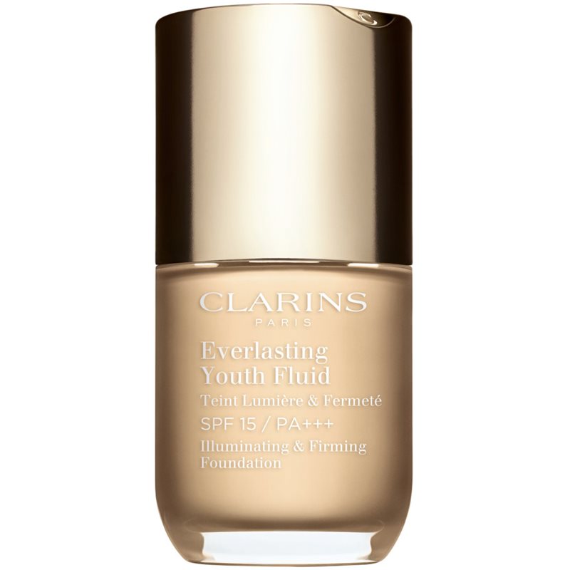 Clarins Everlasting Youth Fluid Foundation озаряващ фон дьо тен SPF 15 цвят 100.5 Cream 30 мл. на ниска цена
