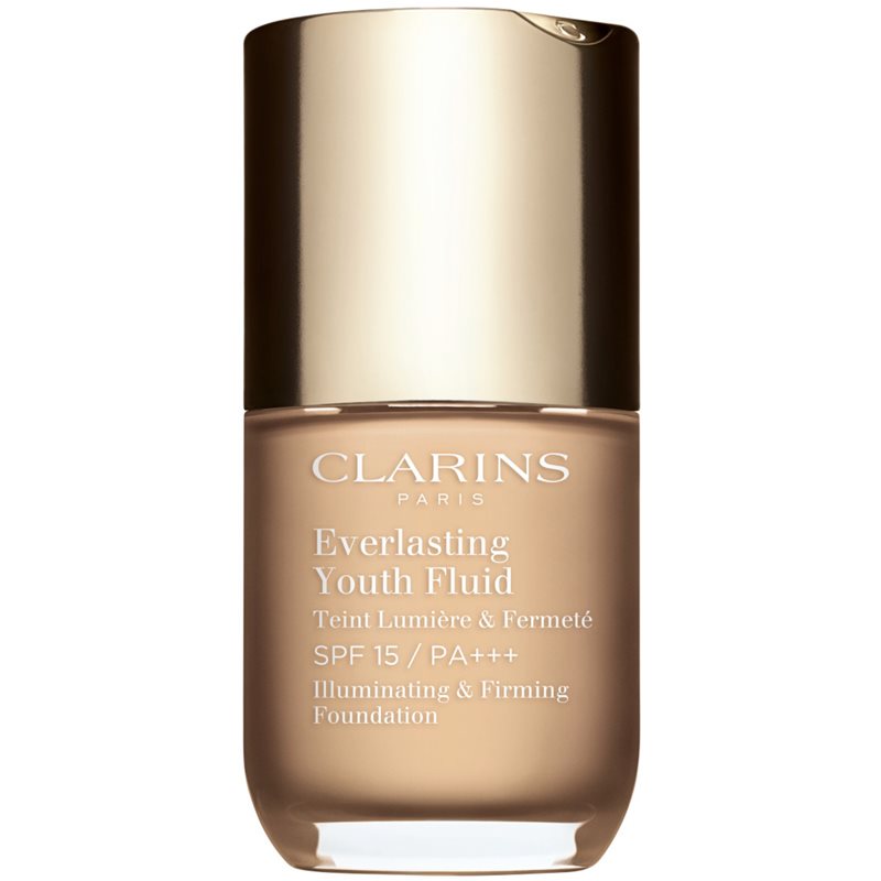 Clarins Everlasting Youth Fluid Foundation озаряващ фон дьо тен SPF 15 цвят 105.5 Flesh 30 мл. на ниска цена