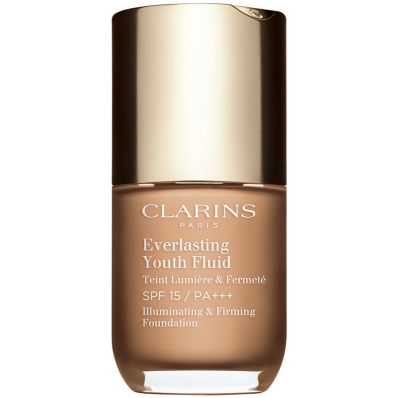 Clarins Everlasting Youth Fluid Foundation озаряващ фон дьо тен SPF 15 цвят 108.5 Cashew 30 мл.