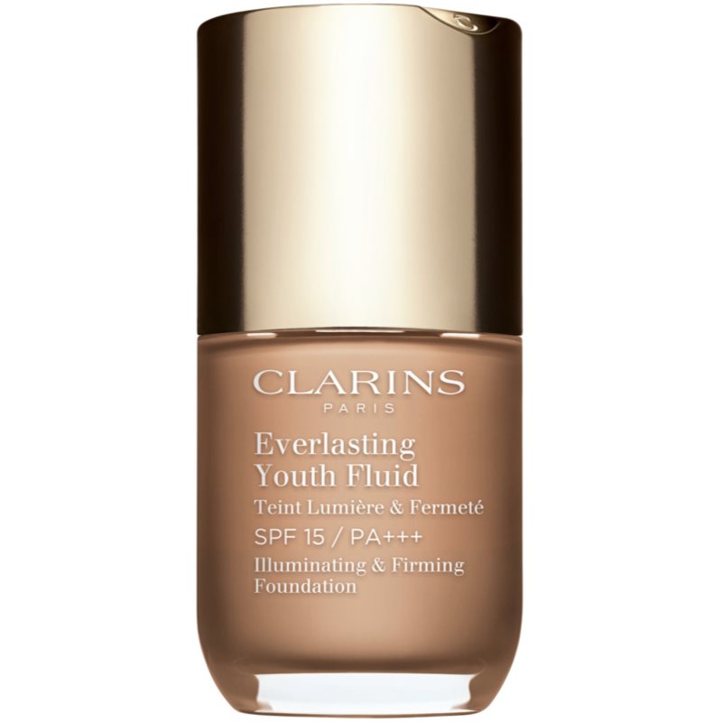 Clarins Everlasting Youth Fluid Foundation озаряващ фон дьо тен SPF 15 цвят 112 Amber 30 мл.
