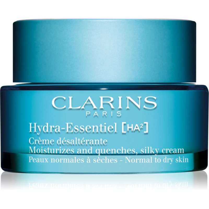 Clarins Hydra-Essentiel [HA²] Silky Cream хидратиращ и стягащ дневен крем с хиалуронова киселина 50 мл.