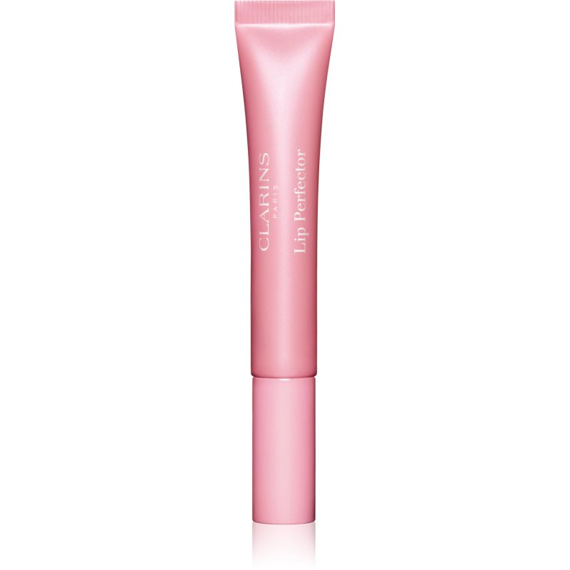 Clarins Lip Perfector Glow блестящ гланц за устни и скули цвят 21 soft pink glow 12 мл.