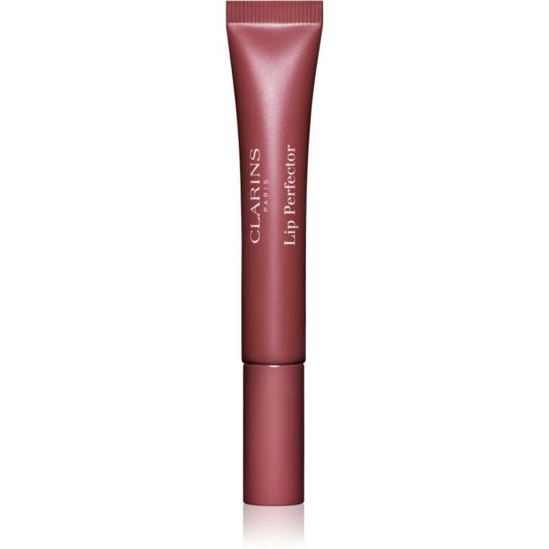 Clarins Lip Perfector Glow блестящ гланц за устни и скули цвят 25 mulberry glow 12 мл.