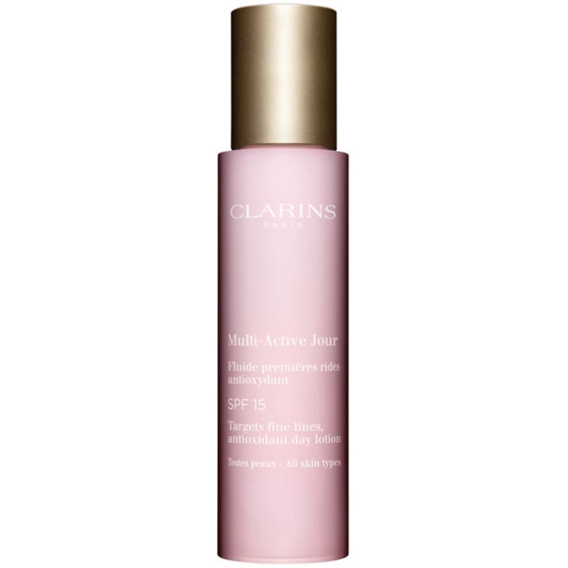 Clarins Multi-Active Day хидратиращ и защитен флуид SPF 15 50 мл.