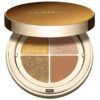 Clarins Ombre 4 Colour Eye Palette палитра сенки за очи за дълготраен ефект цвят 07 Bronze Gradation 4