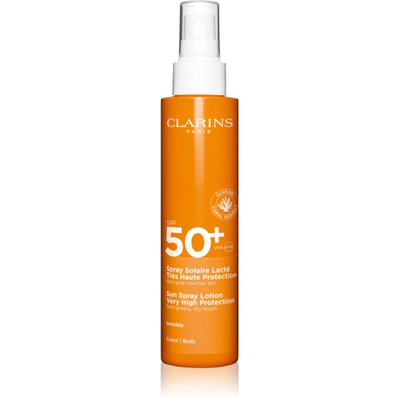 Clarins Sun Care Spray Lotion слънцезащитен спрей за тяло и лице SPF 50+ 150 мл. на ниска цена